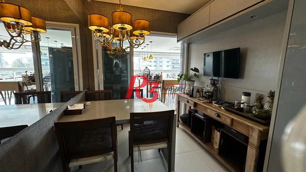 Apartamento com 4 dormitórios à venda, 254 m² por R$ 4.780.000,00 - Aparecida - Santos/SP