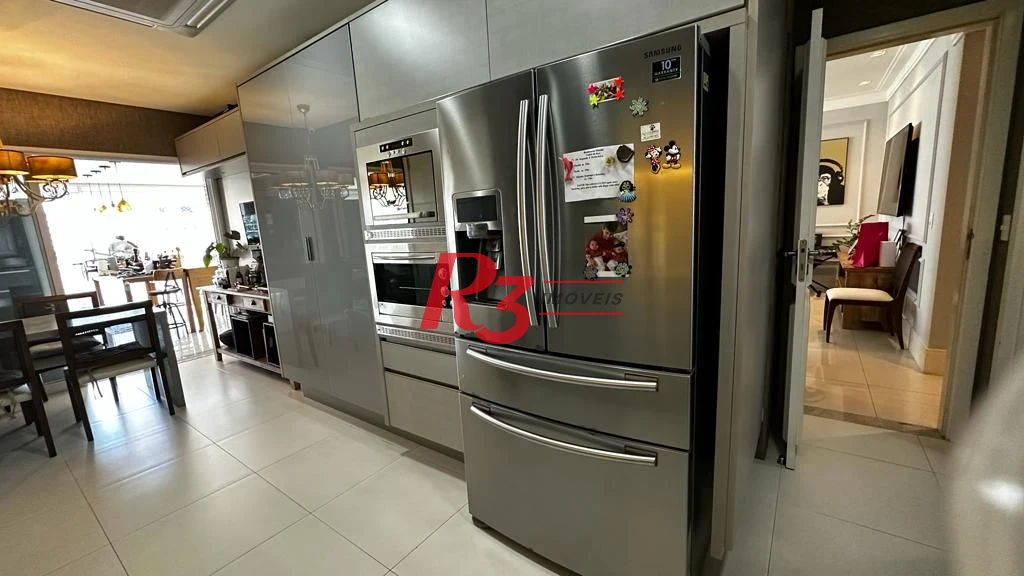 Apartamento com 4 dormitórios à venda, 254 m² por R$ 4.780.000,00 - Aparecida - Santos/SP