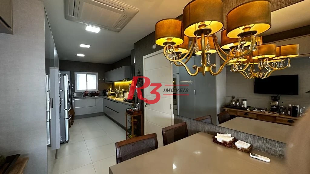 Apartamento com 4 dormitórios à venda, 254 m² por R$ 4.780.000,00 - Aparecida - Santos/SP