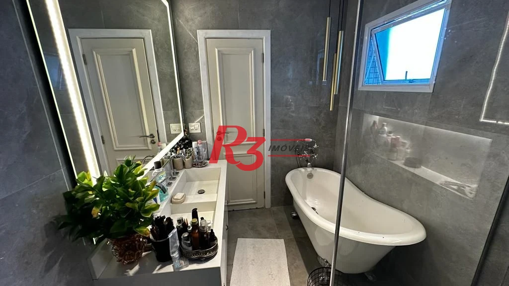 Apartamento com 4 dormitórios à venda, 254 m² por R$ 4.780.000,00 - Aparecida - Santos/SP