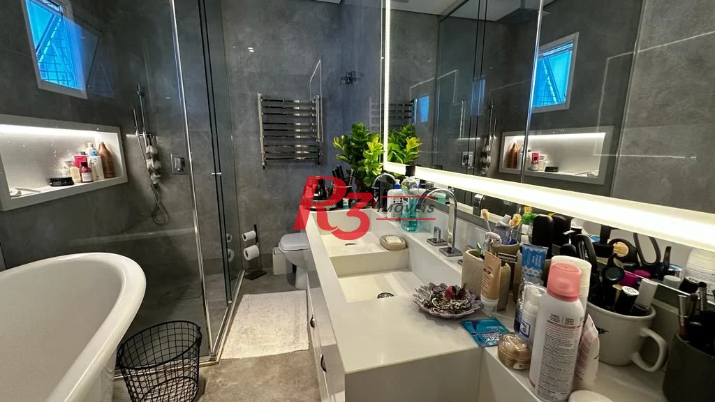 Apartamento com 4 dormitórios à venda, 254 m² por R$ 4.780.000,00 - Aparecida - Santos/SP