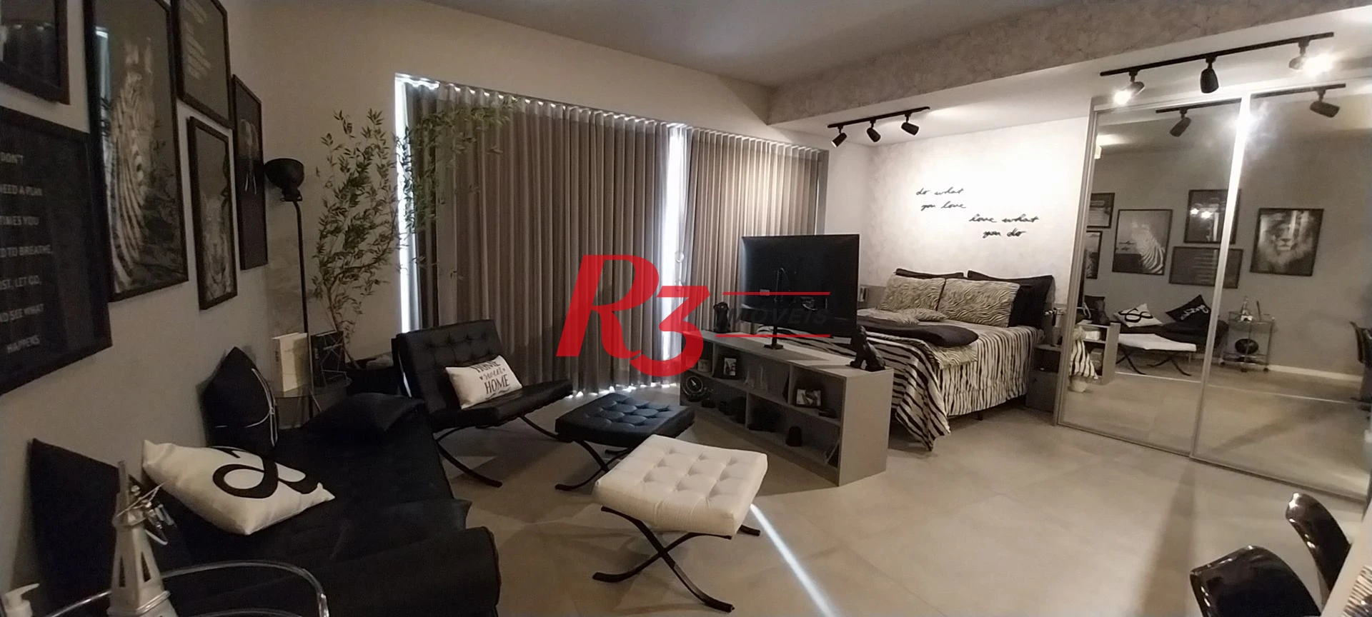 Apartamento com 1 dormitório, 54 m² - venda por R$ 1.280.000,00 ou aluguel por R$ 6.300,00/mês - Pompéia - Santos/SP