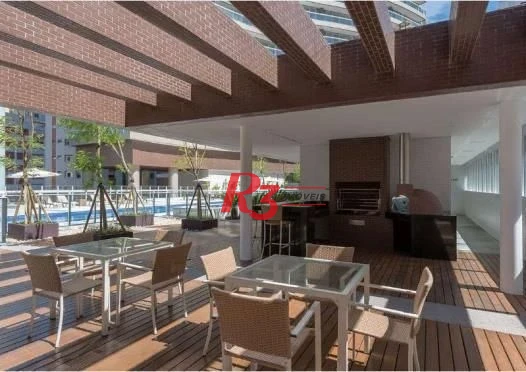 Apartamento com 1 dormitório, 54 m² - venda por R$ 1.280.000,00 ou aluguel por R$ 6.300,00/mês - Pompéia - Santos/SP