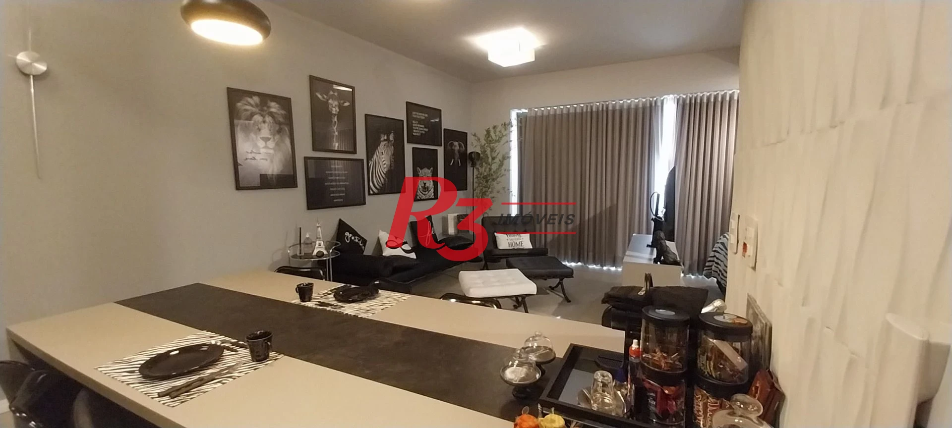 Apartamento com 1 dormitório, 54 m² - venda por R$ 1.280.000,00 ou aluguel por R$ 6.300,00/mês - Pompéia - Santos/SP