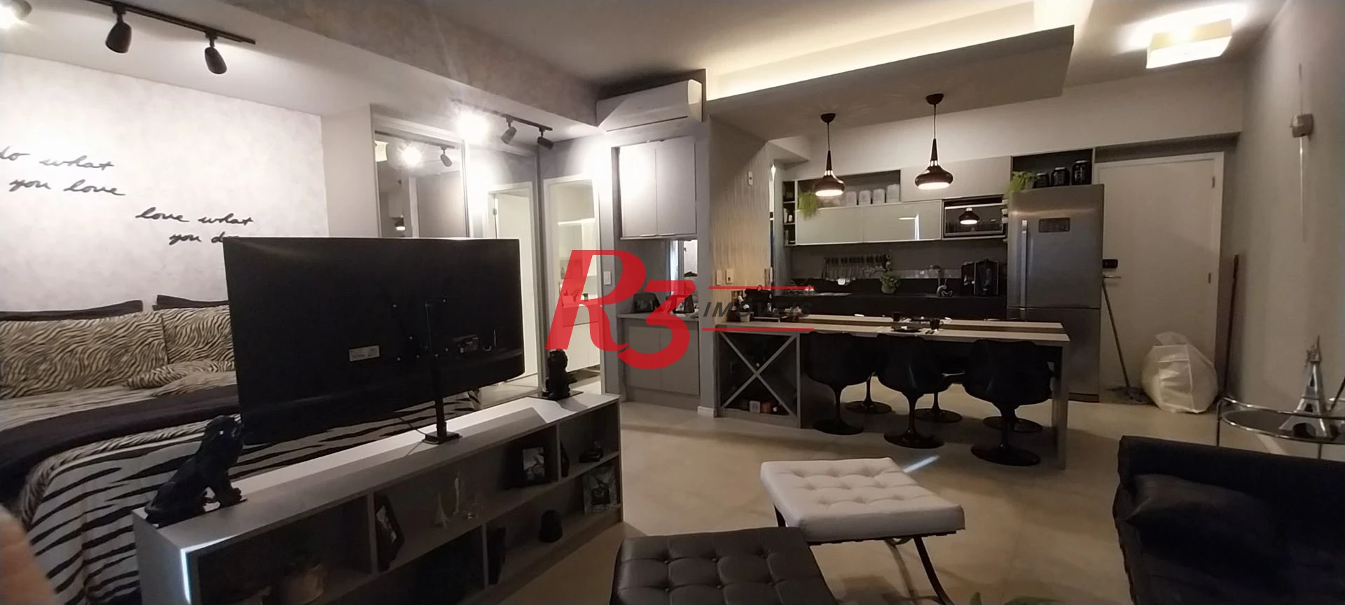 Apartamento com 1 dormitório, 54 m² - venda por R$ 1.280.000,00 ou aluguel por R$ 6.300,00/mês - Pompéia - Santos/SP