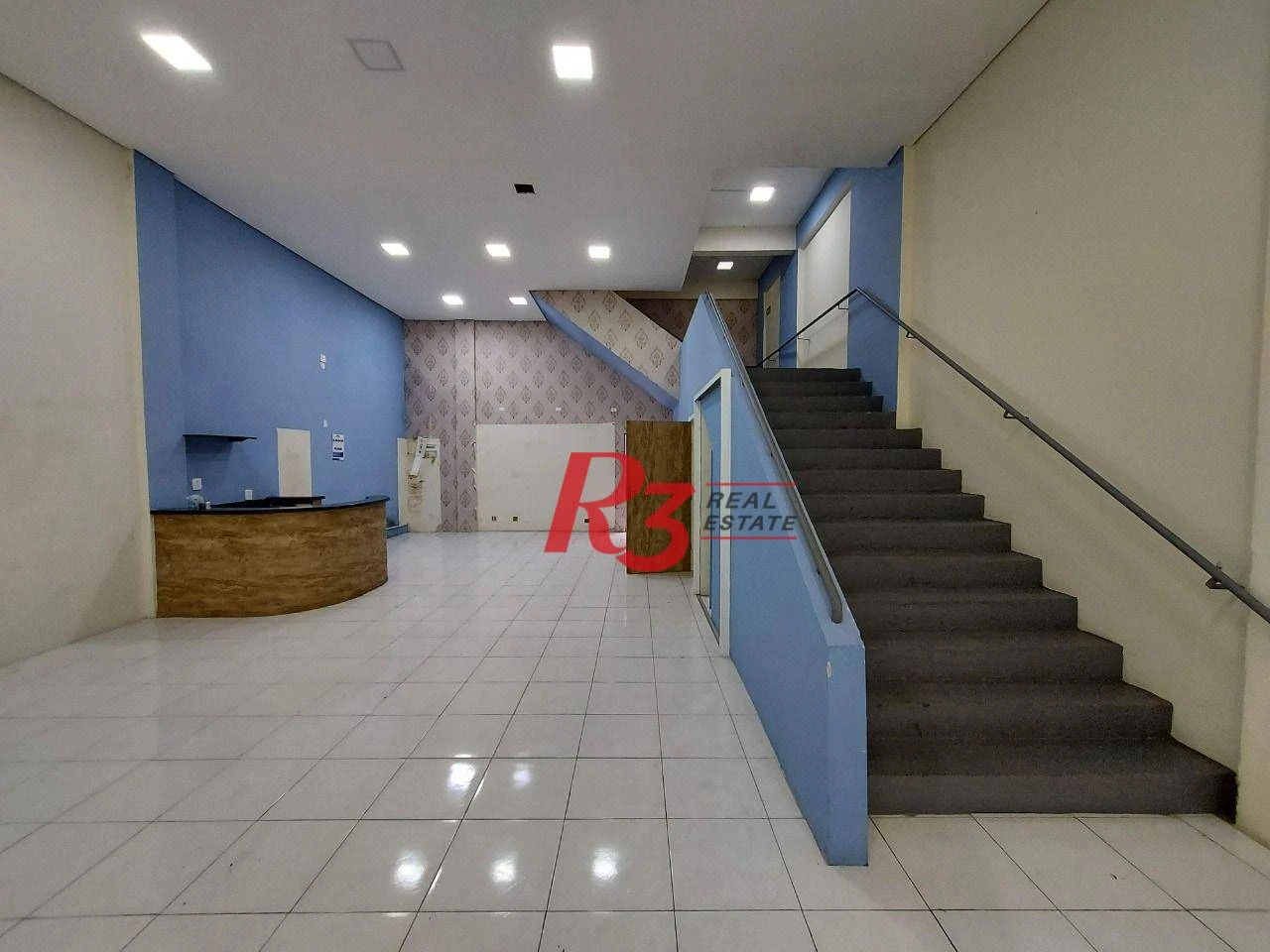 Loja para alugar, 443 m² por R$ 7.378,00/mês - Centro - Santos/SP