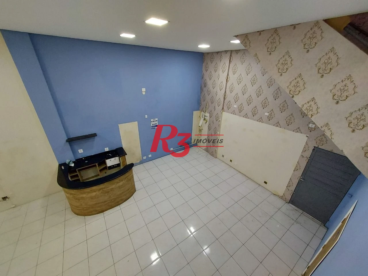Loja para alugar, 443 m² por R$ 7.378,00/mês - Centro - Santos/SP