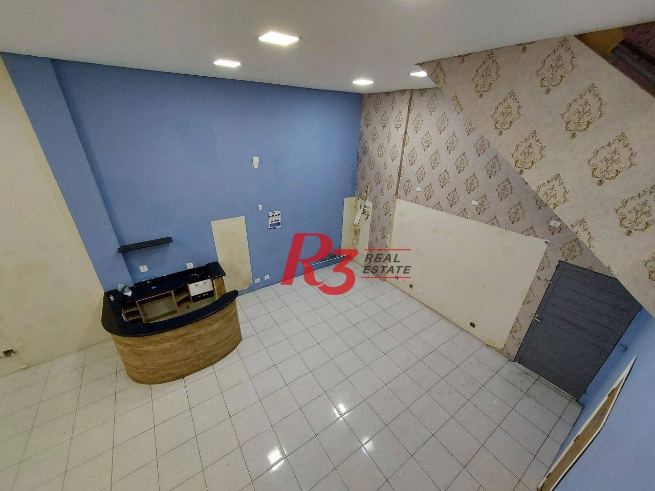 Loja para alugar, 443 m² por R$ 7.378,00/mês - Centro - Santos/SP