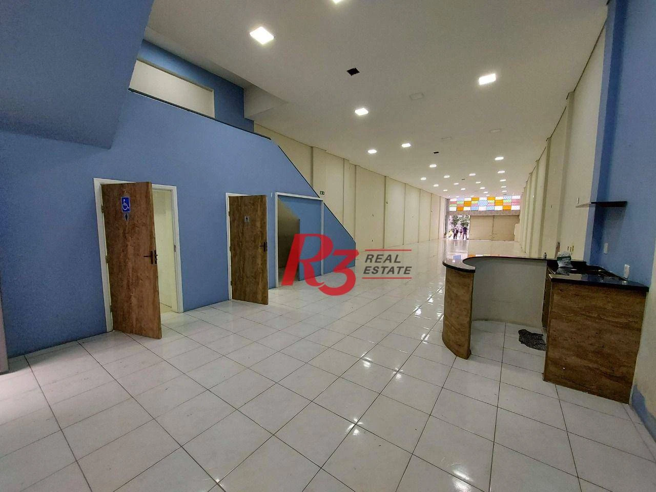 Loja para alugar, 443 m² por R$ 7.378,00/mês - Centro - Santos/SP