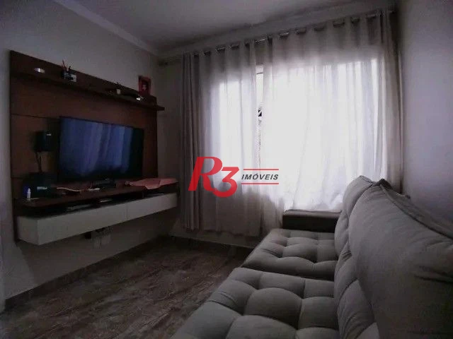 Casa com 3 dormitórios à venda, 87 m² por R$ 450.000,00 - Macuco - Santos/SP