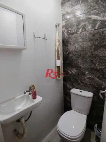 Casa com 3 dormitórios à venda, 87 m² por R$ 450.000,00 - Macuco - Santos/SP