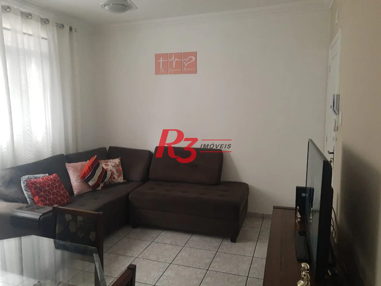 Apartamento com 2 dormitórios à venda, 65 m² por R$ 373.000,00 - Boqueirão - Santos/SP