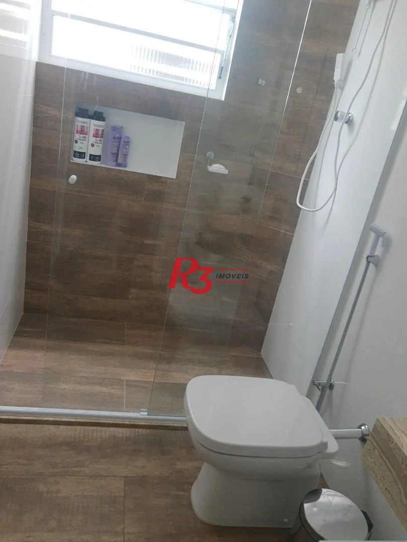 Apartamento com 2 dormitórios à venda, 65 m² por R$ 373.000,00 - Boqueirão - Santos/SP