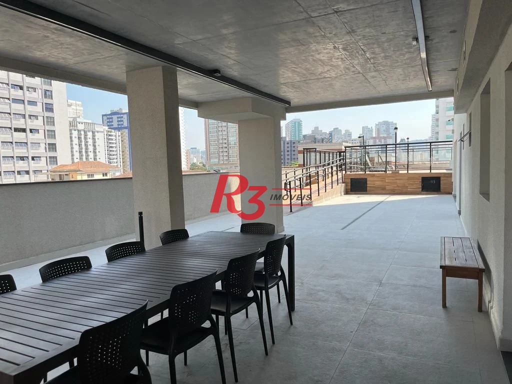 Apartamento com 1 dormitório, 70 m² - venda por R$ 1.150.000,00 ou aluguel por R$ 9.000,00/mês - Embaré - Santos/SP