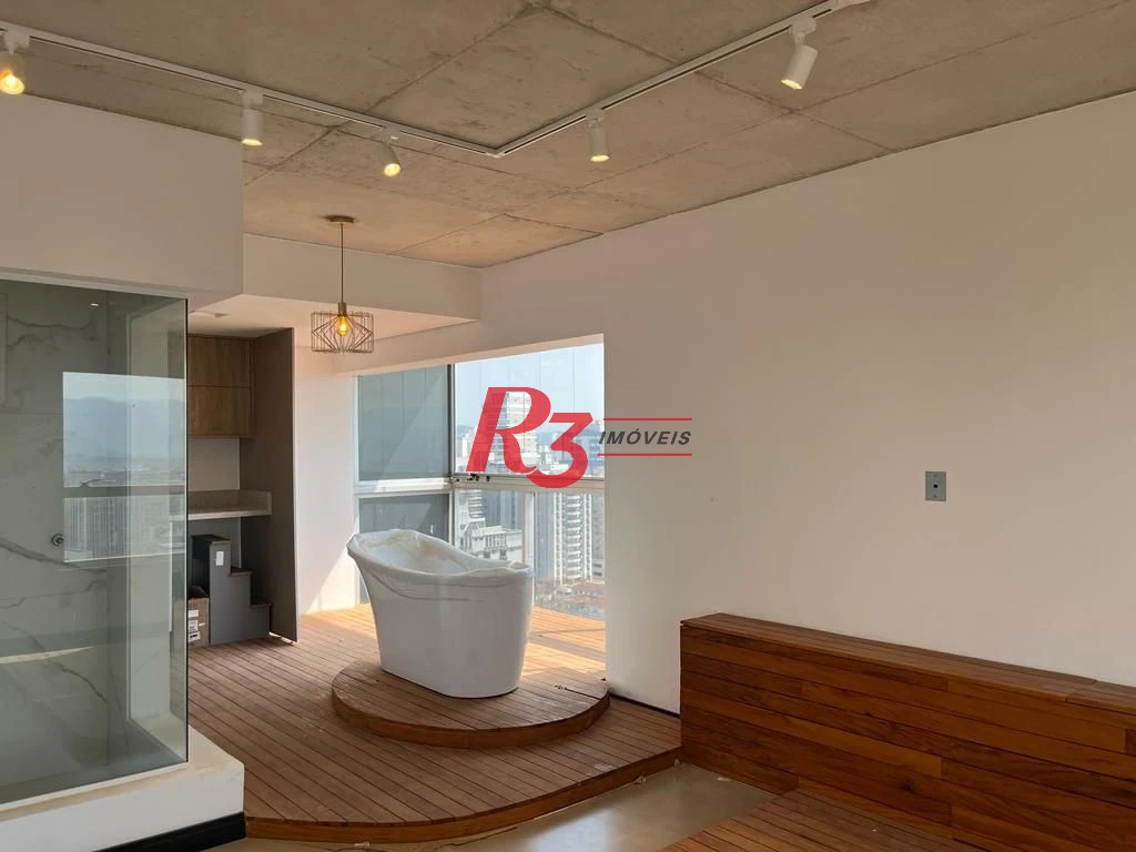 Apartamento com 1 dormitório, 70 m² - venda por R$ 1.150.000,00 ou aluguel por R$ 9.000,00/mês - Embaré - Santos/SP