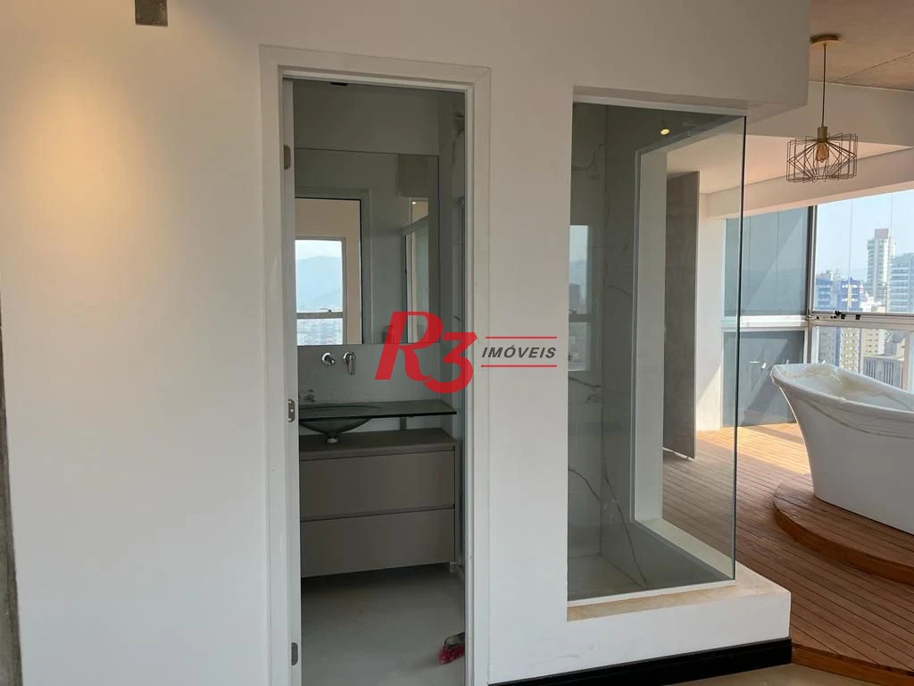Apartamento com 1 dormitório, 70 m² - venda por R$ 1.150.000,00 ou aluguel por R$ 9.000,00/mês - Embaré - Santos/SP