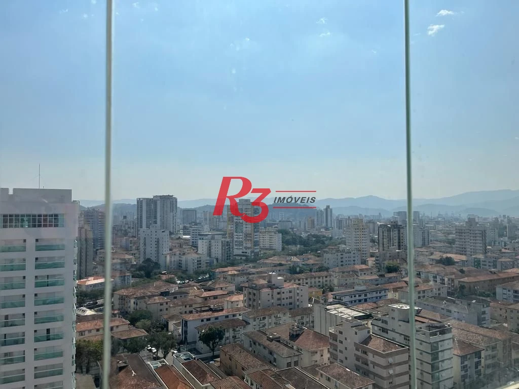 Apartamento com 1 dormitório, 70 m² - venda por R$ 1.150.000,00 ou aluguel por R$ 9.000,00/mês - Embaré - Santos/SP