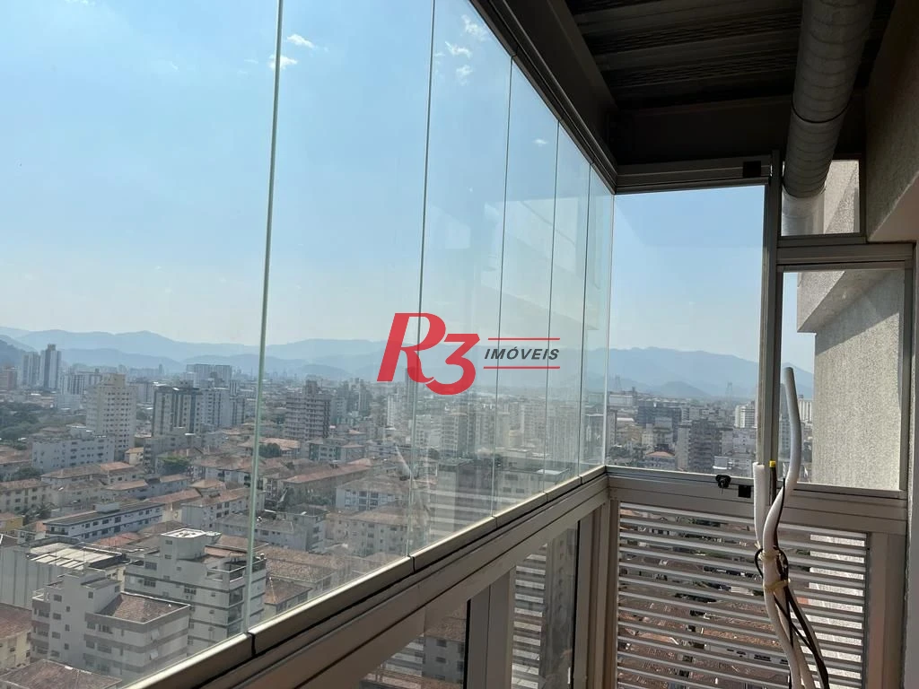 Apartamento com 1 dormitório, 70 m² - venda por R$ 1.150.000,00 ou aluguel por R$ 9.000,00/mês - Embaré - Santos/SP