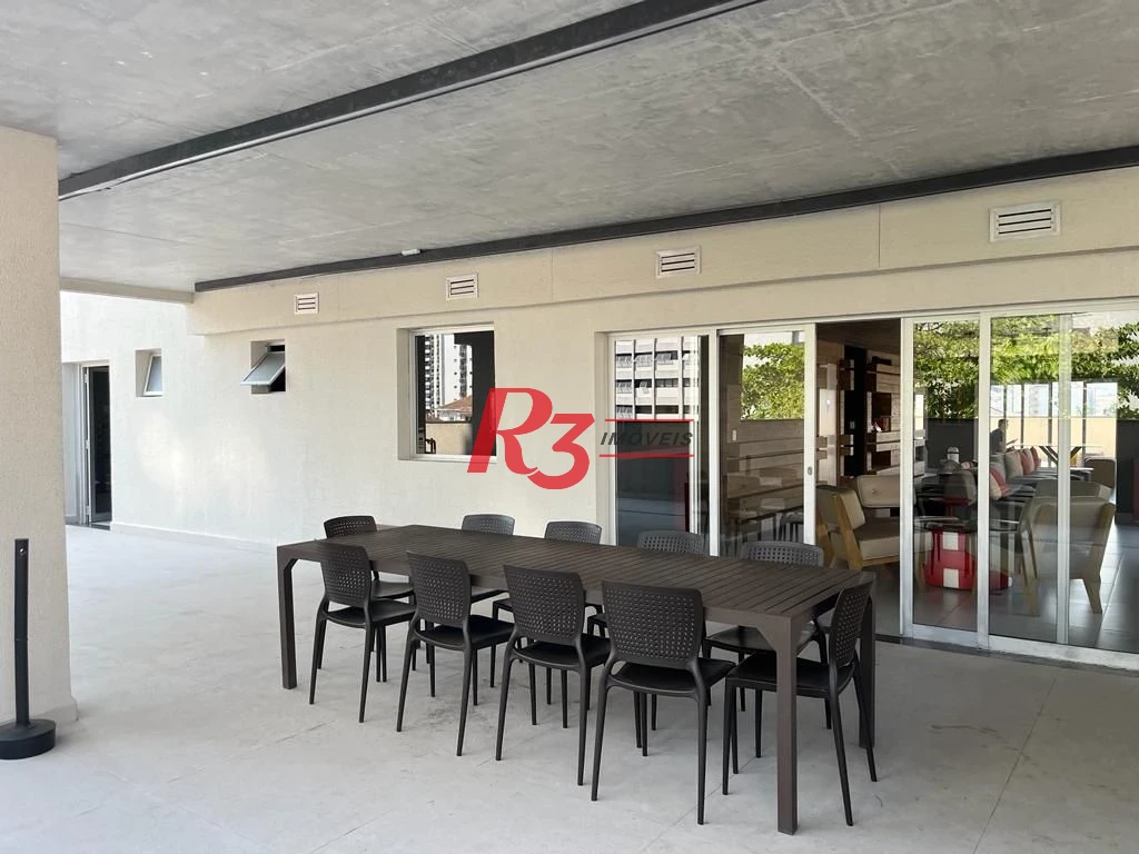 Apartamento com 1 dormitório, 70 m² - venda por R$ 1.150.000,00 ou aluguel por R$ 9.000,00/mês - Embaré - Santos/SP