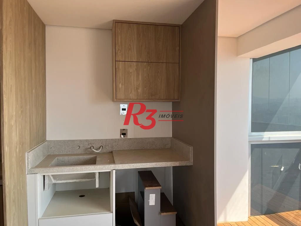 Apartamento com 1 dormitório, 70 m² - venda por R$ 1.150.000,00 ou aluguel por R$ 9.000,00/mês - Embaré - Santos/SP