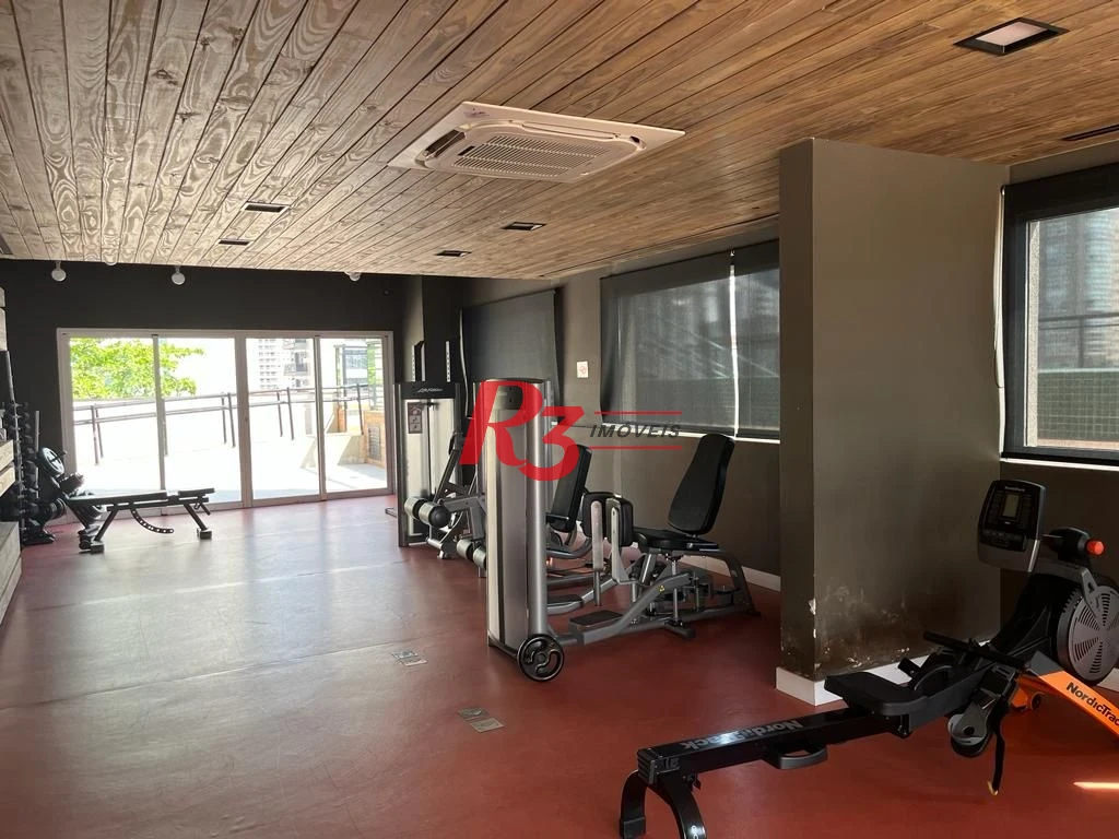 Apartamento com 1 dormitório, 70 m² - venda por R$ 1.150.000,00 ou aluguel por R$ 9.000,00/mês - Embaré - Santos/SP