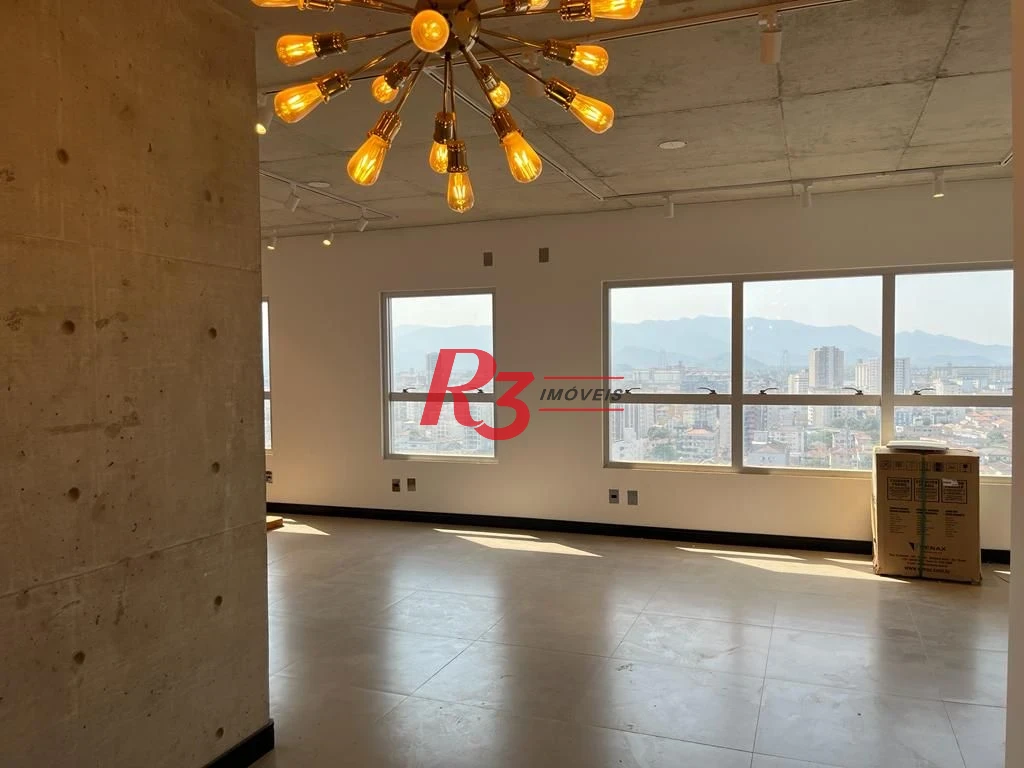 Apartamento com 1 dormitório, 70 m² - venda por R$ 1.150.000,00 ou aluguel por R$ 9.000,00/mês - Embaré - Santos/SP