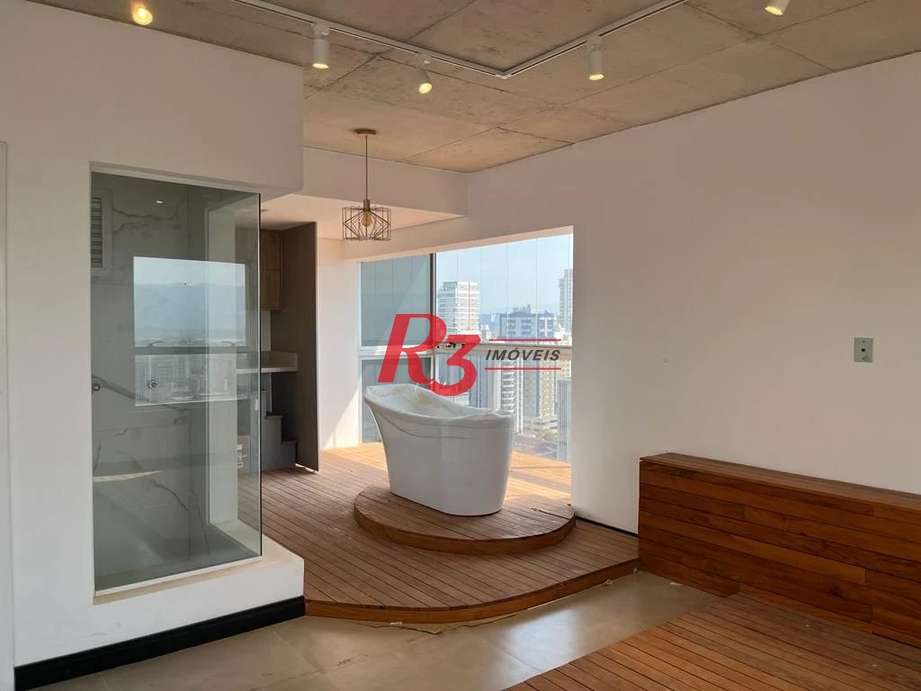 Apartamento com 1 dormitório, 70 m² - venda por R$ 1.150.000,00 ou aluguel por R$ 9.000,00/mês - Embaré - Santos/SP