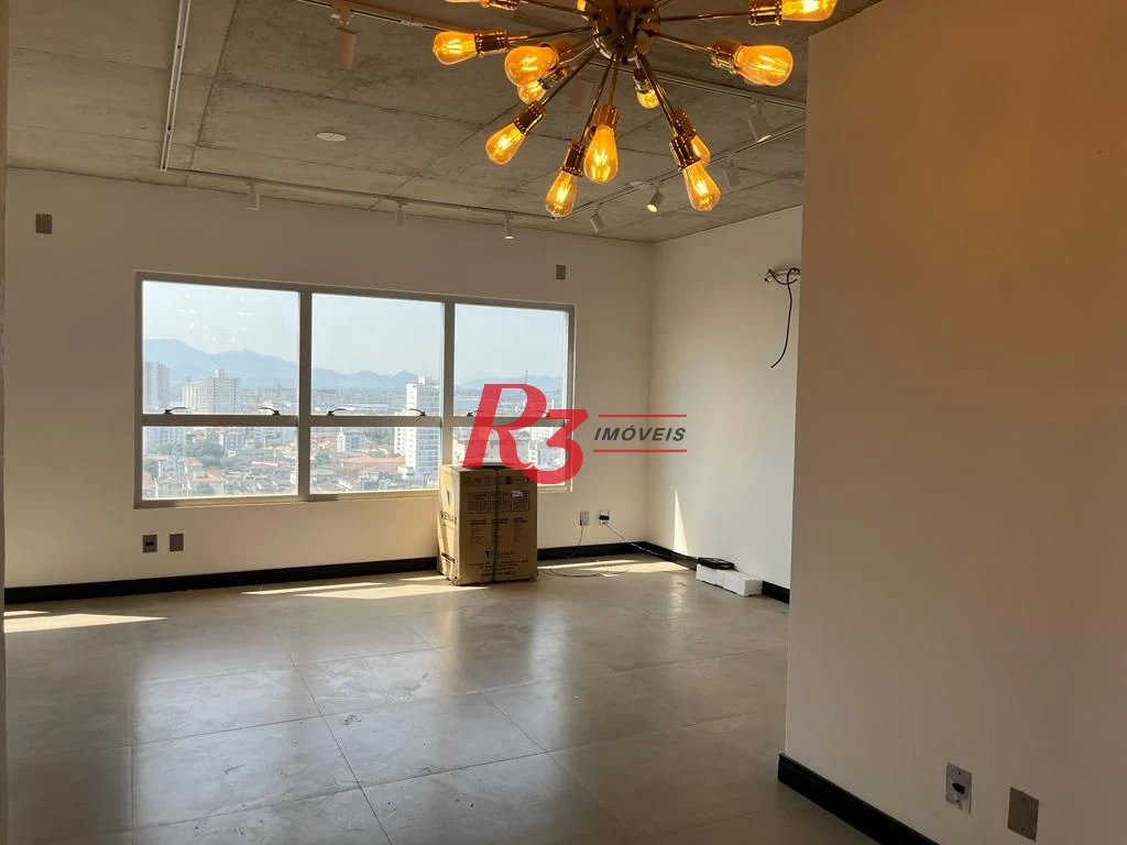Apartamento com 1 dormitório, 70 m² - venda por R$ 1.150.000,00 ou aluguel por R$ 9.000,00/mês - Embaré - Santos/SP