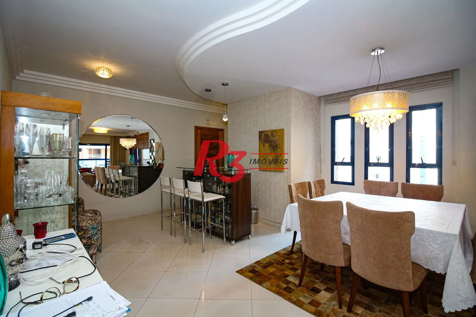 Apartamento com 3 dormitórios à venda, 159 m² por R$ 1.470.000,00 - Ponta da Praia - Santos/SP