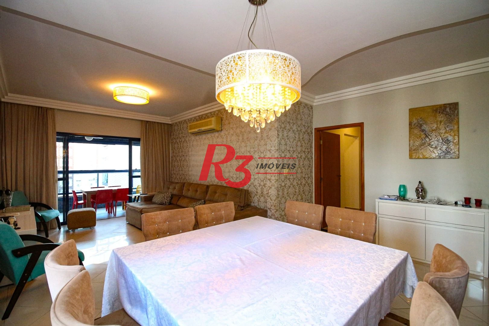 Apartamento com 3 dormitórios à venda, 159 m² por R$ 1.470.000,00 - Ponta da Praia - Santos/SP