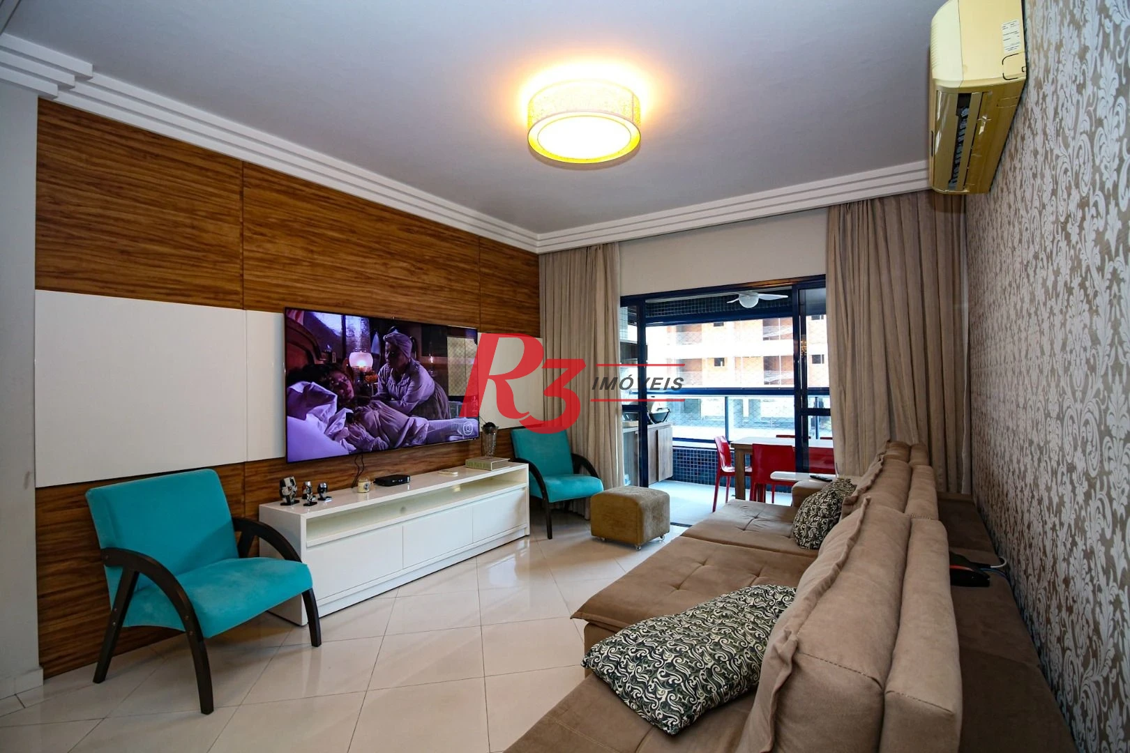 Apartamento com 3 dormitórios à venda, 159 m² por R$ 1.470.000,00 - Ponta da Praia - Santos/SP
