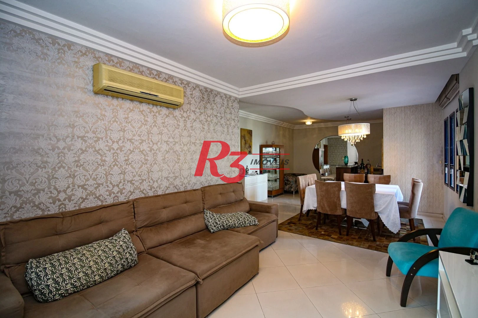 Apartamento com 3 dormitórios à venda, 159 m² por R$ 1.470.000,00 - Ponta da Praia - Santos/SP