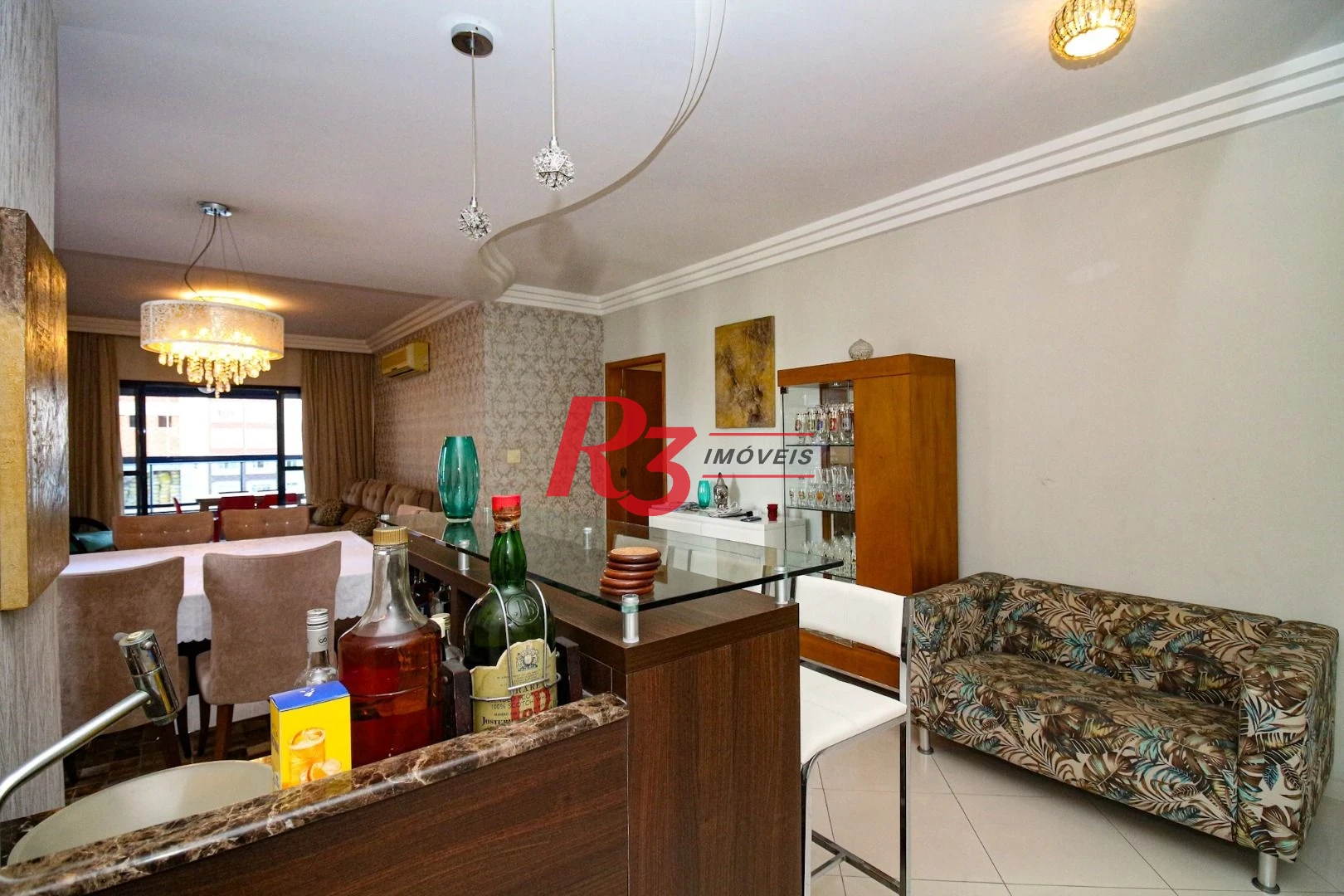 Apartamento com 3 dormitórios à venda, 159 m² por R$ 1.470.000,00 - Ponta da Praia - Santos/SP