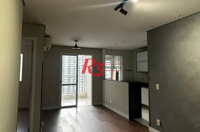 Apartamento com 2 dormitórios à venda, 64 m² por R$ 620.000,00 - Marapé - Santos/SP
