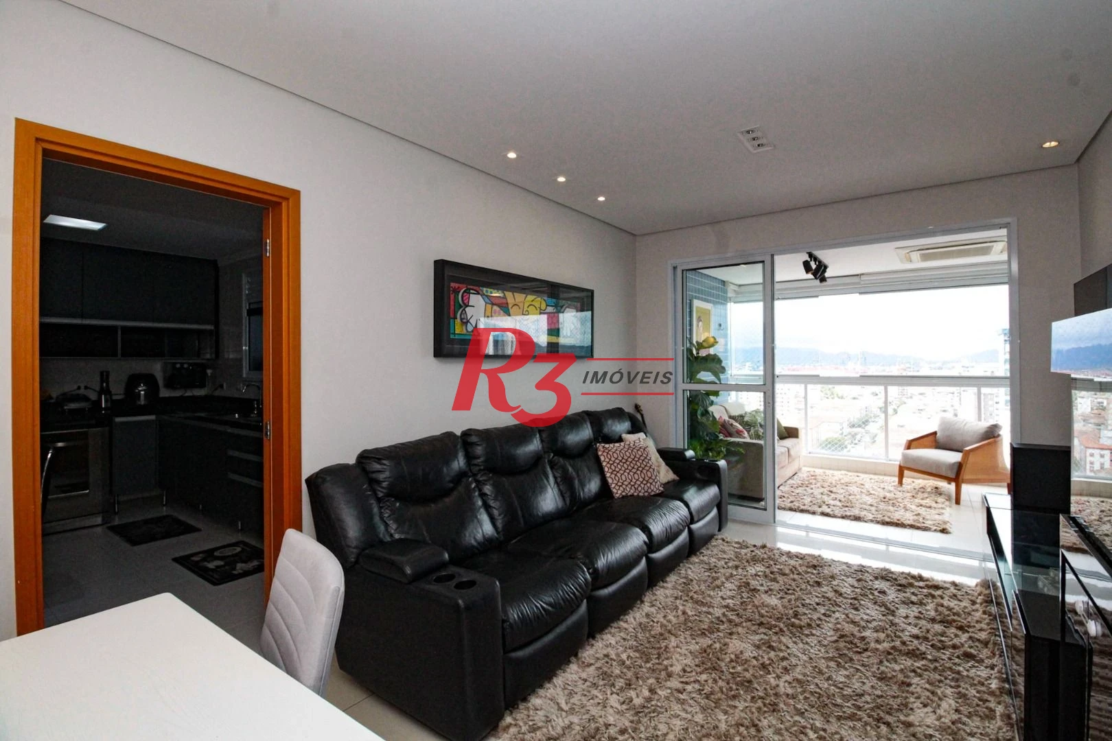 Apartamento com 3 dormitórios à venda, 129 m² por R$ 1.800.000,00 - Aparecida - Santos/SP