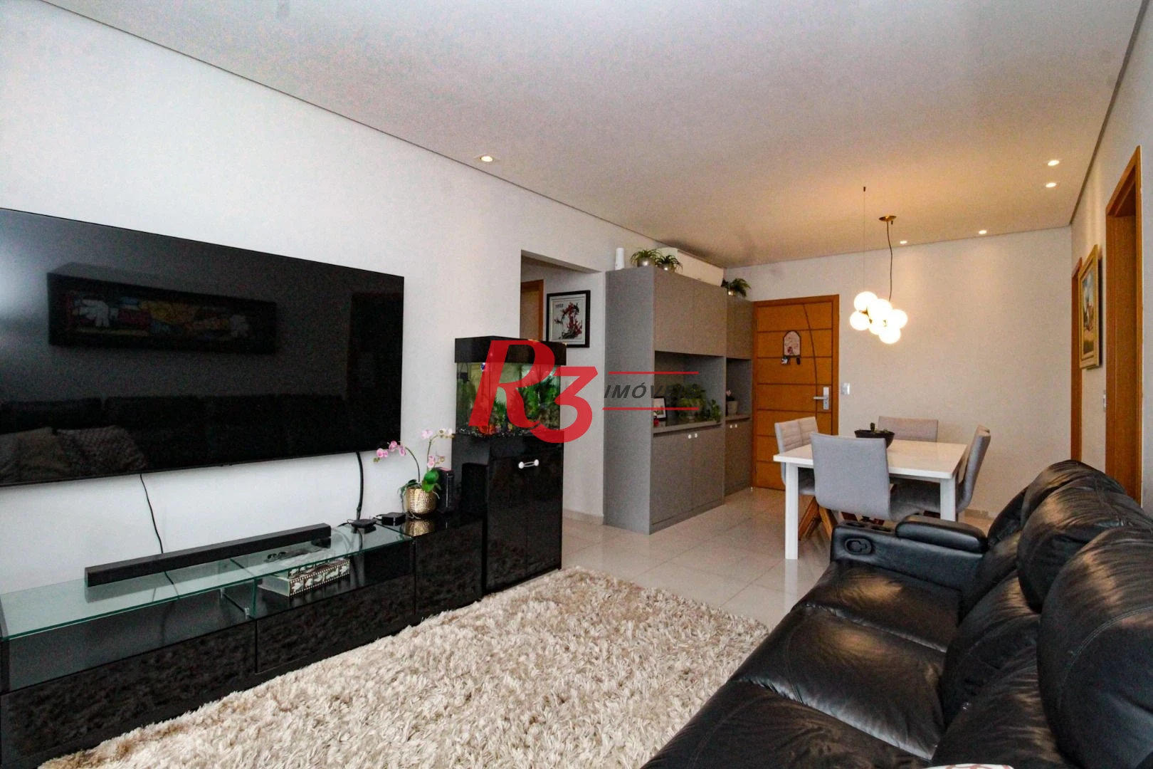 Apartamento com 3 dormitórios à venda, 129 m² por R$ 1.800.000,00 - Aparecida - Santos/SP