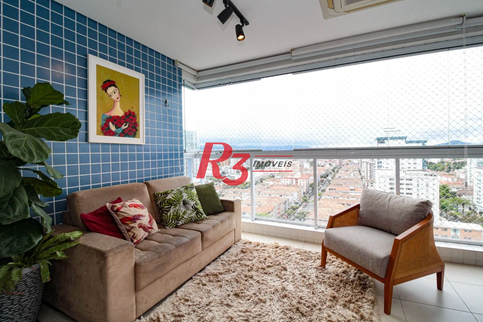 Apartamento com 3 dormitórios à venda, 129 m² por R$ 1.800.000,00 - Aparecida - Santos/SP
