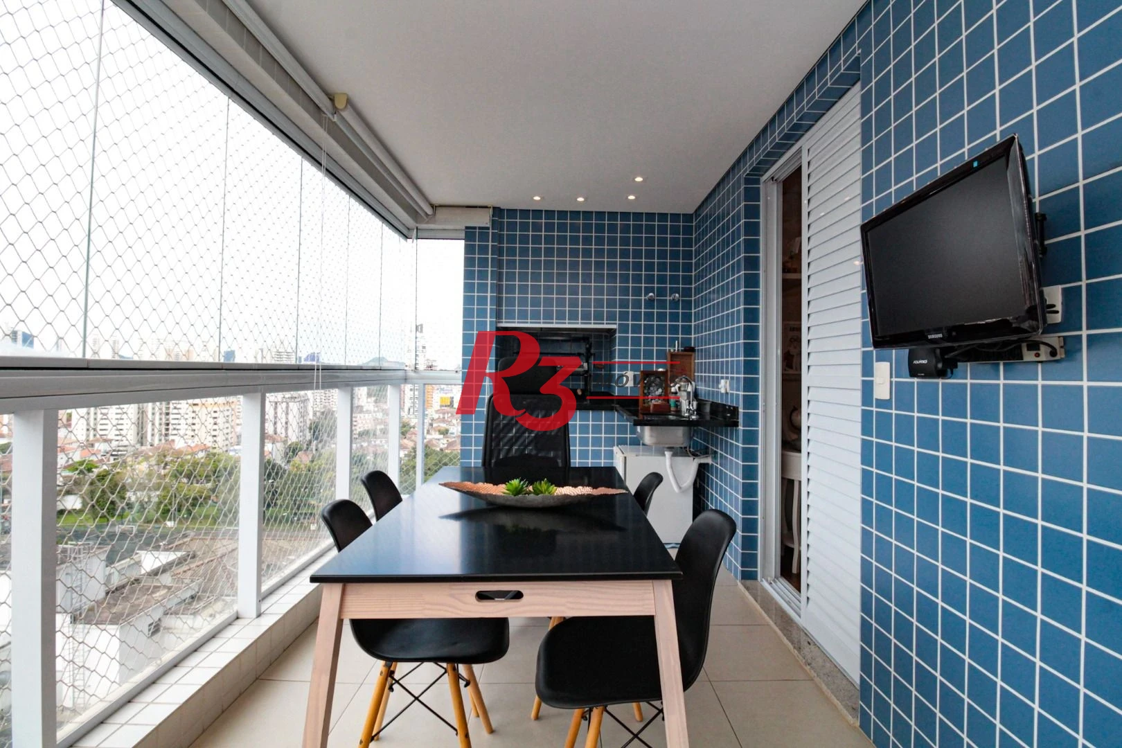 Apartamento com 3 dormitórios à venda, 129 m² por R$ 1.800.000,00 - Aparecida - Santos/SP
