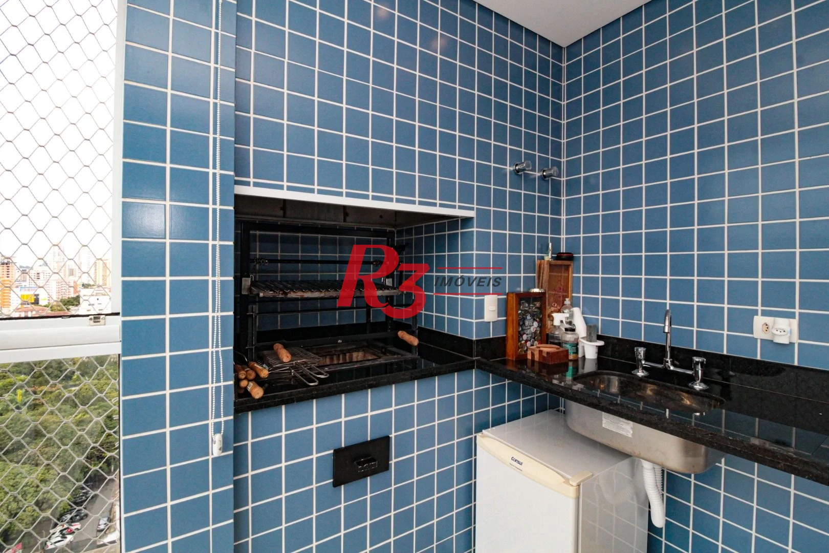 Apartamento com 3 dormitórios à venda, 129 m² por R$ 1.800.000,00 - Aparecida - Santos/SP