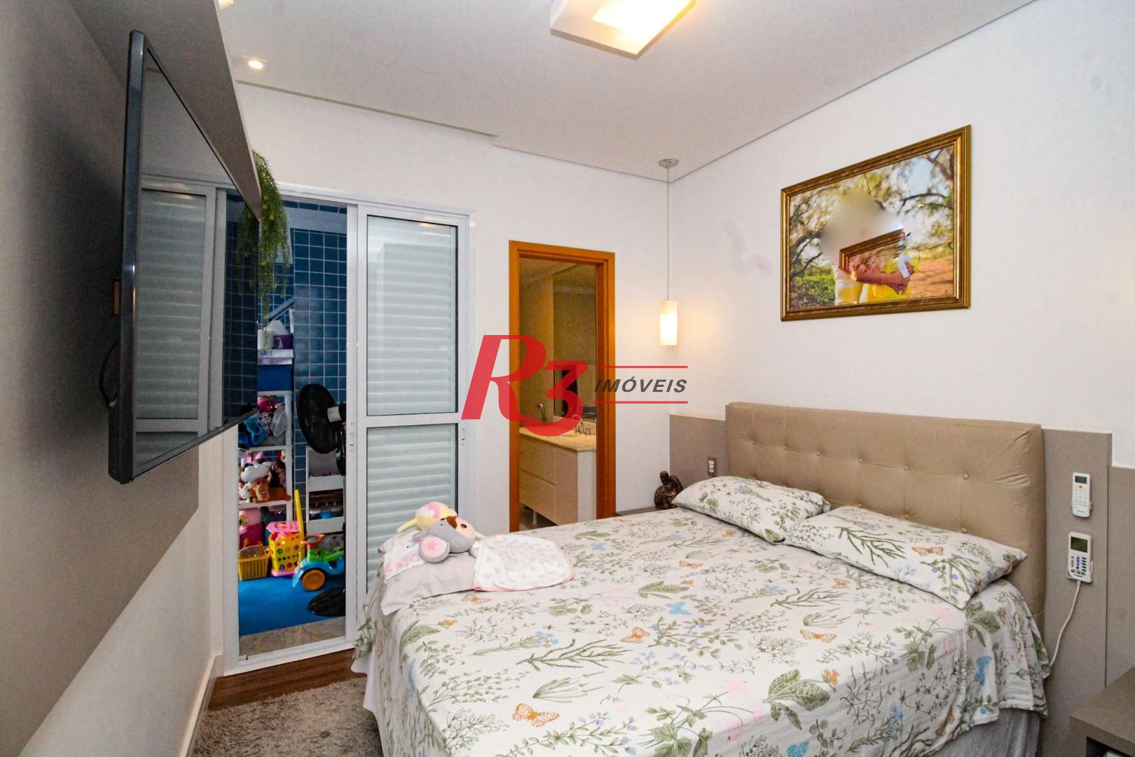 Apartamento com 3 dormitórios à venda, 129 m² por R$ 1.800.000,00 - Aparecida - Santos/SP