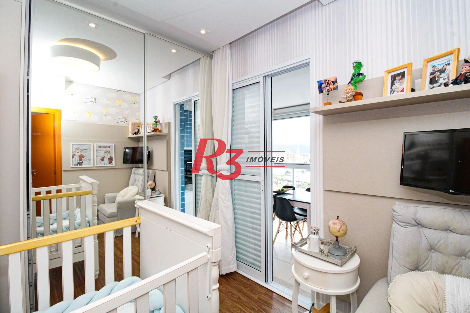 Apartamento com 3 dormitórios à venda, 129 m² por R$ 1.800.000,00 - Aparecida - Santos/SP