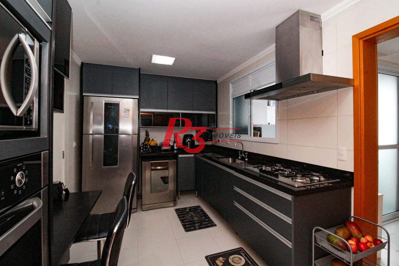 Apartamento com 3 dormitórios à venda, 129 m² por R$ 1.800.000,00 - Aparecida - Santos/SP