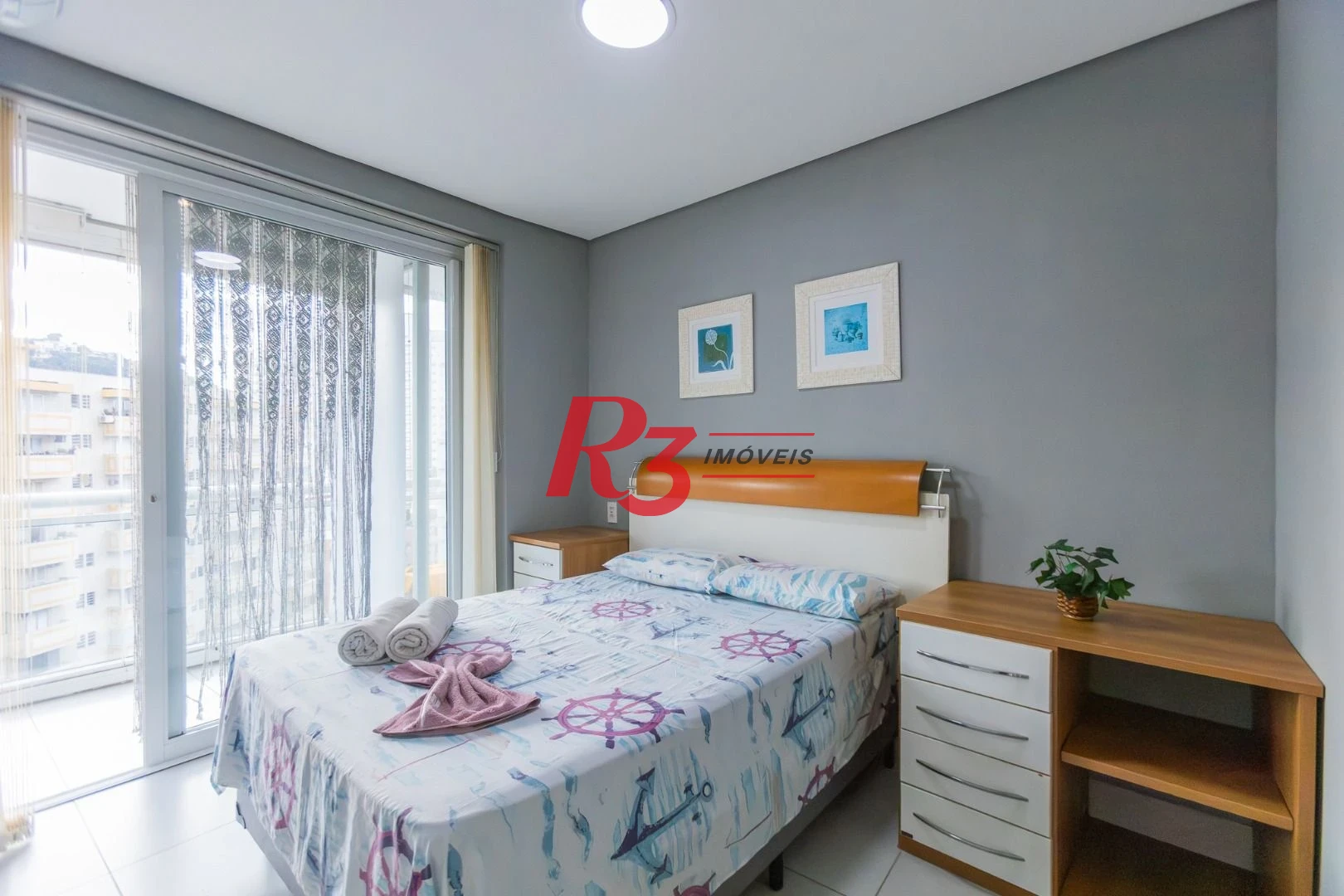 Apartamento para alugar, 54 m² por R$ 5.900,00/mês - Pompéia - Santos/SP