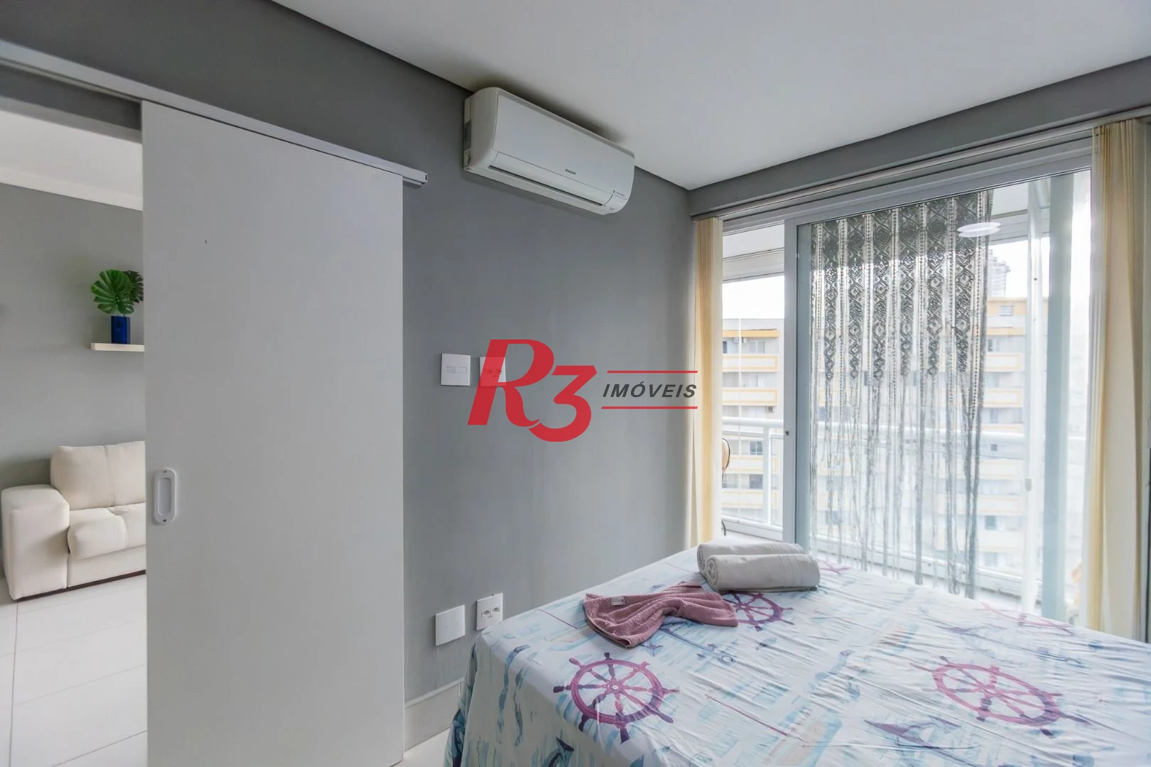 Apartamento para alugar, 54 m² por R$ 5.900,00/mês - Pompéia - Santos/SP