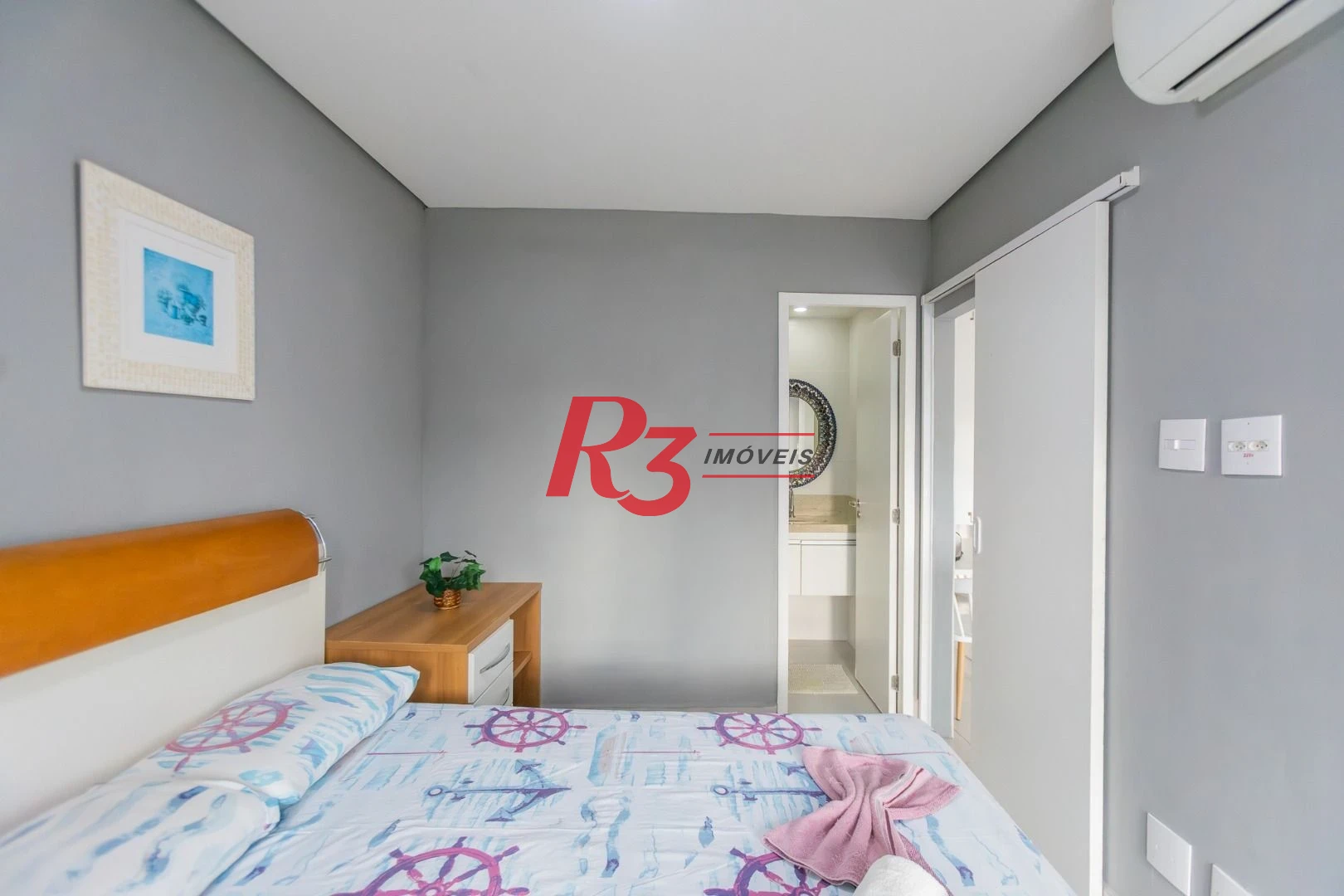 Apartamento para alugar, 54 m² por R$ 5.900,00/mês - Pompéia - Santos/SP