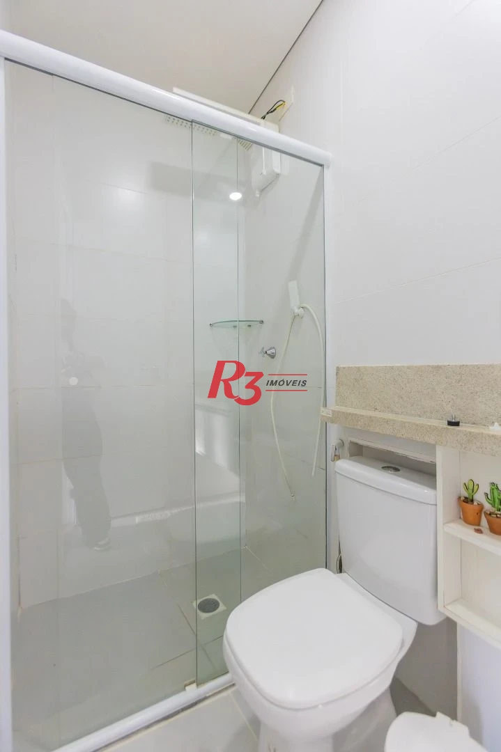 Apartamento para alugar, 54 m² por R$ 5.900,00/mês - Pompéia - Santos/SP
