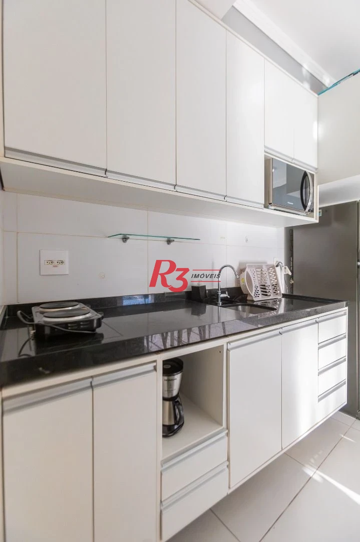 Apartamento para alugar, 54 m² por R$ 5.900,00/mês - Pompéia - Santos/SP