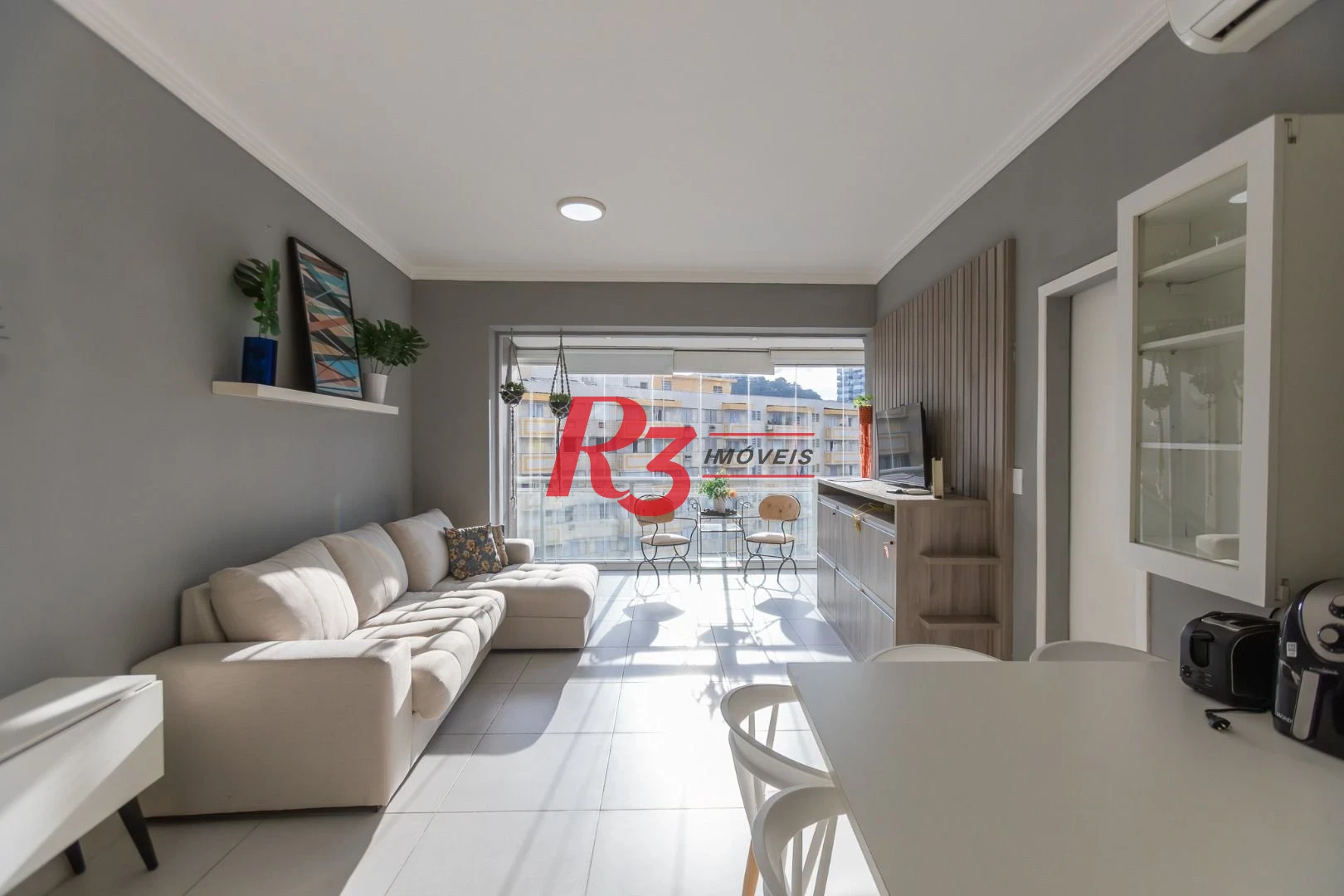 Apartamento para alugar, 54 m² por R$ 5.900,00/mês - Pompéia - Santos/SP