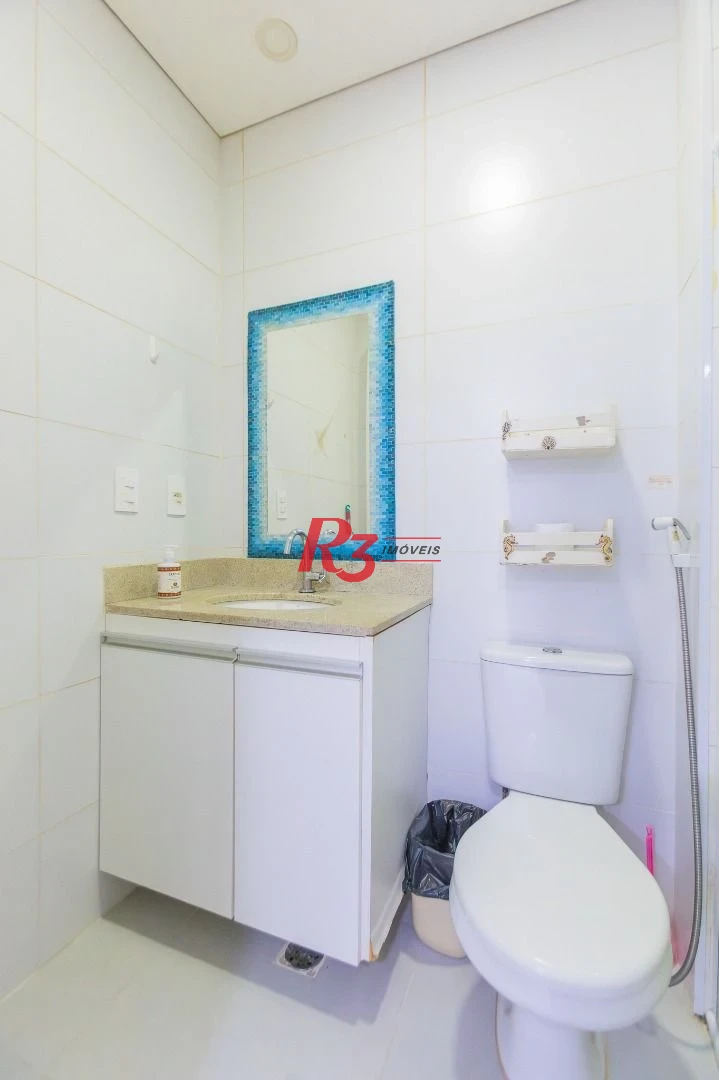 Apartamento para alugar, 54 m² por R$ 5.900,00/mês - Pompéia - Santos/SP