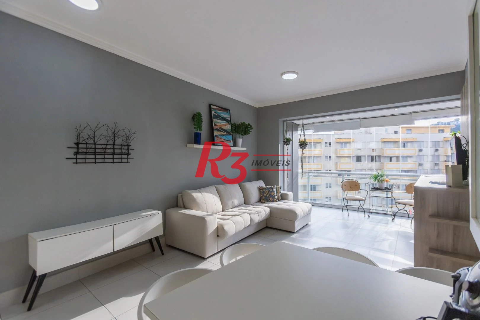 Apartamento para alugar, 54 m² por R$ 5.900,00/mês - Pompéia - Santos/SP